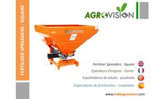 Agrovision - Model A-FS - Square Fertilizer Spreaders - Brochure