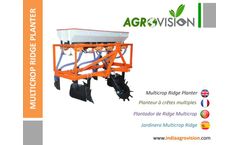 Agrovision - Model A-MCRP - Multicrop Ridge Planter - Brochure