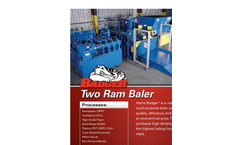Badger Two Ram Balers Brochure