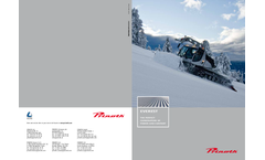 Prinoth - Model Everest - Snow Groomers - Brochure
