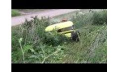 slope mower remote controlled - Video