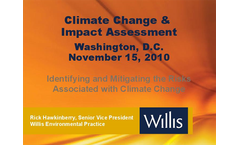 Identifying and Mitigating the Risks Associated with Climate Change