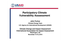 Participatory Climate Vulnerability Assessment