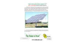 Fixed Solar Installation Manual