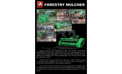 Forestry Mulchers - Mulcher Head - Brochure