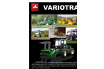 VARIOTRAC Documentation - Brochure