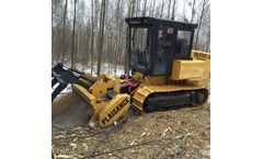Galotrax - Model 200 - Compact and Lightweight Self-Propelled Mulcher