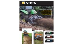 Tractor Mounted PTO Drive Fixed Hammer Mulchers - Brochure