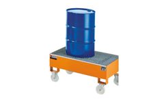 Model LWH - Steel Spill Containment Pallets for 200 Litre Drums and Small Containers