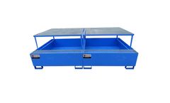 Model LWH - Steel Spill Containment Pallet for IBC Tank