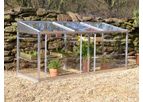 Access-Garden - 6ft Aluminum Half Greenhouse