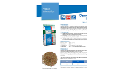 Osmocote Exact - Model 3-4 M - Controlled Release Fertilizers- Brochure