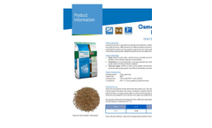Osmocote Exact - Model 5 – 6M - Controlled Release Fertilizers- Brochure