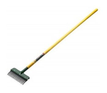 Merlin - Tools & Decor - Rubber Rake By Horticulture Magazine