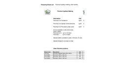 Florimat Capillary Matting Price Lists- Brochure