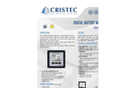 CRISTEC - Model Version II JBNUMII-CPS3 - Digital Battery Monitor Datasheet