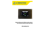 CRISTEC - Model YPO-DISPLAY-R - Remote Digital Display Manual