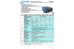 Cotek - Model CX1215 - Advanced Battery Charger - Datasheet