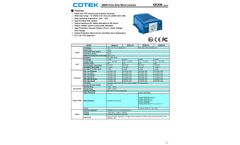 Cotek - Model SE200 (200W) - Pure Sine Wave Inverter - Datasheet