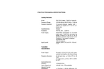 FSG-7016 Technical Specifications