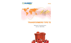 Augier - Dry Type Transformers Brochure