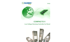 Augier - Model 950 V - 3200 V - 5500 V - Outdoor PTC Transformer substation Brochure