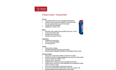 Chrysal - Model RVB - Aluminium Sulphate Brochure