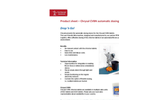 Chrysal - Model CVBN - Conditioner for Cut Flowers Brochure