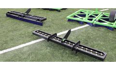 GreensGroomer - Model STR & STR4 - Spring Tine Rake Attachment for Synthetic Sports Turf Groomer