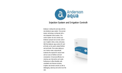 Anderson - Aqua Injection System Brochure