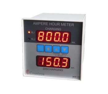 Countronics - Model 808AH - Ampere Hour Meter with Charge Discharge