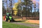 3 point hitch leaf and debris blower by Agrimetal Video