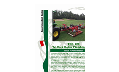Progressive - Model TDR-12B - Tri Deck Roller Mower- Brochure