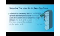 Tank Liner Installation Instruction - Open Top and Closed Top Water Tanks Video