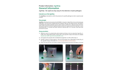 AgriStrip - the rapid one-step assay for the detection of plant pathogens