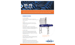 Shred-Tech - Model ST-75 - Two Shaft Shredder - Brochure