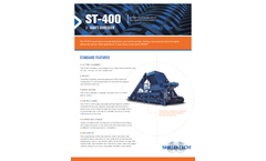 Shred-Tech - Model ST-400 - Two Shaft Shredder - Brochure