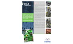 Shred-Tech STQ-75 - 4-Shaft Shredder - Brochure