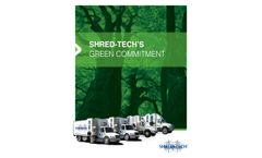 Shred-Tech’s Green Commitment - Brochure