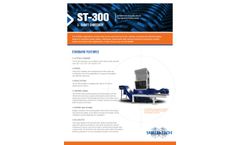 Shred-Tech ST-300 - Two Shaft Shredder - Datasheet