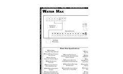 Model Water Max - Irrigation and Misting System - Datasheet