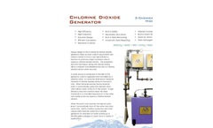 AquaPulse - Model APS-3T - 3-Chemical Process Chlorine Dioxide Generator System - Datasheet