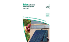 Irrigatia - Model SOL-C24 - Solar Automatic Watering System Brochure