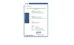 JJ Solar - Model 300 to 325w - Poly Crystalline Modules - Brochure