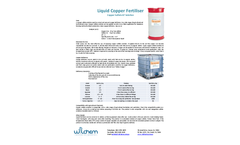 Wilchem - Liquid Copper Fertiliser - Brochure