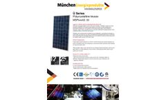 Vigest - Model MSPxxxAS -30 - Polycrystalline Solar Module - Datasheet