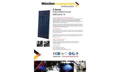 Vigest - Model MSPxxxAS-36 - Polycrystalline Solar Module - Datasheet