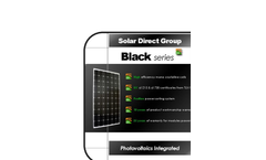 Model SDM_6_250 - Black Monocrystalline Modules Brochure
