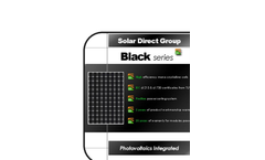 Model SDM_5_250 - Black Monocrystalline Modules - Brochure