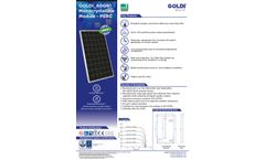 GOLDI - Model 60GN1 - Monocrystalline Module - PERC - Brochure